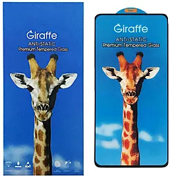 Защитное стекло Giraffe Anti-static glass для OPPO A54 4G, A55 4G Black - фото Защитное стекло Giraffe Anti-static glass для OPPO A54 4G, A55 4G Black