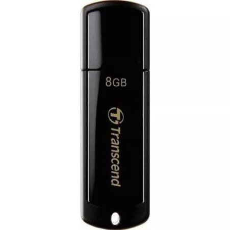 Флешка Transcend JetFlash 350 8Gb (TS8GJF350) Black - фото 1