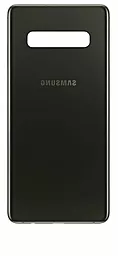 Задняя крышка корпуса Samsung Galaxy S10 Plus 2019 G975F Ceramic black - фото Задняя крышка корпуса Samsung Galaxy S10 Plus 2019 G975F Ceramic black