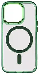 {"ru": "Чехол", "uk": "Чохол"} Epik Iris with MagSafe для Apple iPhone 13 Pro Green