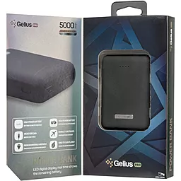 Повербанк Gelius Pro Soft GP-PB5-G2 5000 mAh Black - мініатюра 6 Повербанк Gelius Pro Soft GP-PB5-G2 5000 mAh Black - мініатюра 6