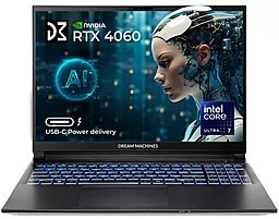 Ноутбук Dream Machines RG4060-16 (RG4060-16UA26) - фото Ноутбук Dream Machines RG4060-16 (RG4060-16UA26)