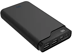 Повербанк Ergo LI-U6 12000 mAh Black - фото Повербанк Ergo LI-U6 12000 mAh Black
