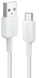 Кабель Anker 322 USB-A - Type-C 15w 3a 0.9м cable White (A81H5H21/A81H5G21) - фото Кабель Anker 322 USB-A - Type-C 15w 3a 0.9м cable White (A81H5H21/A81H5G21)