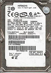 Жесткий диск для ноутбука Hitachi 5K320 160 GB 2.5 (HTS543216L9A300_)