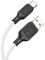 Кабель Hoco X90 Cool Silicone USB-A - Type-C 15w 3a 1м cable White - мініатюра 2 Кабель Hoco X90 Cool Silicone USB-A - Type-C 15w 3a 1м cable White - мініатюра 2
