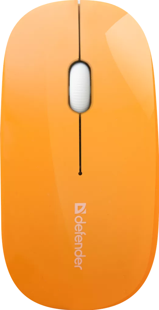 Компьютерная мышка Defender NetSprinter MM-545 (52546) Orange-White - фото 1