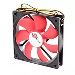 Система охлаждения PrologiX 80*80*25 4pin (PF-SB80BR4) BOX Black/Red