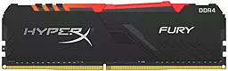 Оперативна пам'ять HyperX 16GB DDR4 2666MHz Fury RGB (HX426C16FB3A/16)