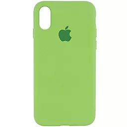 Чехол Silicone Case Full Silicone Case для Apple iPhone XS Max Mint