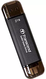 Накопичувач SSD Transcend ESD310C 2 TB Black (TS2TESD310C) - мініатюра 2