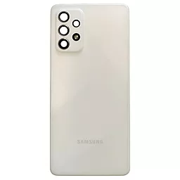 Задняя крышка корпуса Samsung Galaxy A72 A725 / Galaxy A72 5G A726 со стеклом камеры Original Awesome White