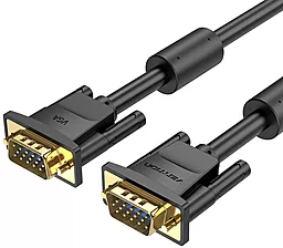 Видеокабель VGA 1080p 60hz 1m black (DAEBF) Vention - фото Видеокабель VGA 1080p 60hz 1m black (DAEBF) Vention
