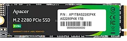 Накопичувач SSD Apacer AS2280P4X 1 TB (AP1TBAS2280P4X-1)