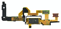 Шлейф Sony Xperia XZ2 H8216 / H8266 с микрофоном и датчиком освещенности Original - фото Шлейф Sony Xperia XZ2 H8216 / H8266 с микрофоном и датчиком освещенности Original