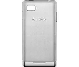 Задняя крышка корпуса Lenovo K910 Dark Grey - фото Задняя крышка корпуса Lenovo K910 Dark Grey