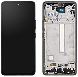 Дисплей Samsung Galaxy A53 A536 5G с тачскрином и рамкой, (TFT), Black