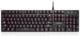 Клавиатура Vinga KBGM-395 black - фото Клавиатура Vinga KBGM-395 black