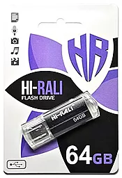 Флешка Hi-Rali Corsair Series 64GB USB 2.0 (HI-64GBCORBK) Black - фото Флешка Hi-Rali Corsair Series 64GB USB 2.0 (HI-64GBCORBK) Black