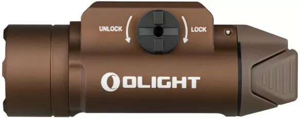 Ліхтарик акумуляторний Olight PL-3 Valkyrie (1x16340, 1хCR123) Desert Tan - фото 3