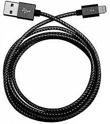 USB Кабель Belkin Mixit Premiuim Metallic Lightning Cable Black (F8J144BT04-BLK) - мініатюра 2