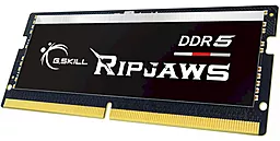 Оперативна пам'ять для ноутбука G.Skill 16 GB SO-DIMM DDR5 4800 MHz Ripjaws (F5-4800S4039A16GX1-RS) - мініатюра 2