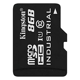 Карта пам'яті Kingston microSDHC 8GB Industrial Class 10 UHS-I U1 (SDCIT/8GBSP)