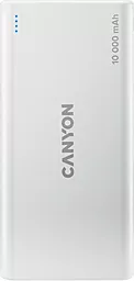 Повербанк Canyon PB-108 10000 mAh 15W White (CNE-CPB1008W)