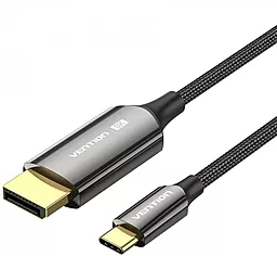 Видеокабель USB Type-C - DisplayPort v1.4 8k 60hz 1m black (CRFBF) Vention
