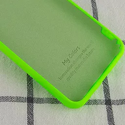 Чехол Epik Silicone Cover My Color Full Protective (A) Xiaomi Mi 10T Lite, Redmi Note 9 Pro 5G Neon green - миниатюра 2