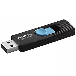 Флешка ADATA UV220 32GB USB 2.0 (AUV220-32G-RBKBL) BLACK/BLUE - мініатюра 2