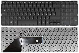 Клавиатура для ноутбука HP ProBook 4520 4520S 4525 4525S 4720 4720S без рамки BIG ENTER черная
