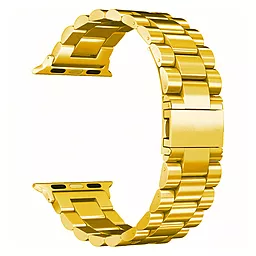 Змінний ремінець для розумного годинника W26 Steel Band для Apple Watch 42/44/45/49mm Gold (WH5240-GD) - мініатюра 2