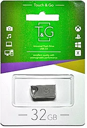 Флешка T&G 32GB 109 Metal Series Silver (TG109-32G)
