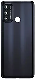 Задняя крышка корпуса Motorola Moto G60 XT2135 со стеклом камеры Original Moonless Black