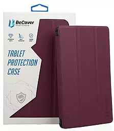 Чохол для планшету BeCover Smart Case Lenovo Tab M10 Plus TB-X606 / M10 Plus (2nd Gen) Red Wine (705219) - фото Чохол для планшету BeCover Smart Case Lenovo Tab M10 Plus TB-X606 / M10 Plus (2nd Gen) Red Wine (705219)
