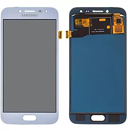 Дисплей Samsung Galaxy J2 J250 2018 с тачскрином, (TFT), Blue