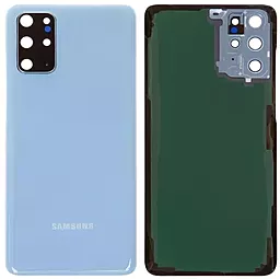 Задняя крышка корпуса Samsung Galaxy S20 Plus G985 со стеклом камеры Cloud Blue