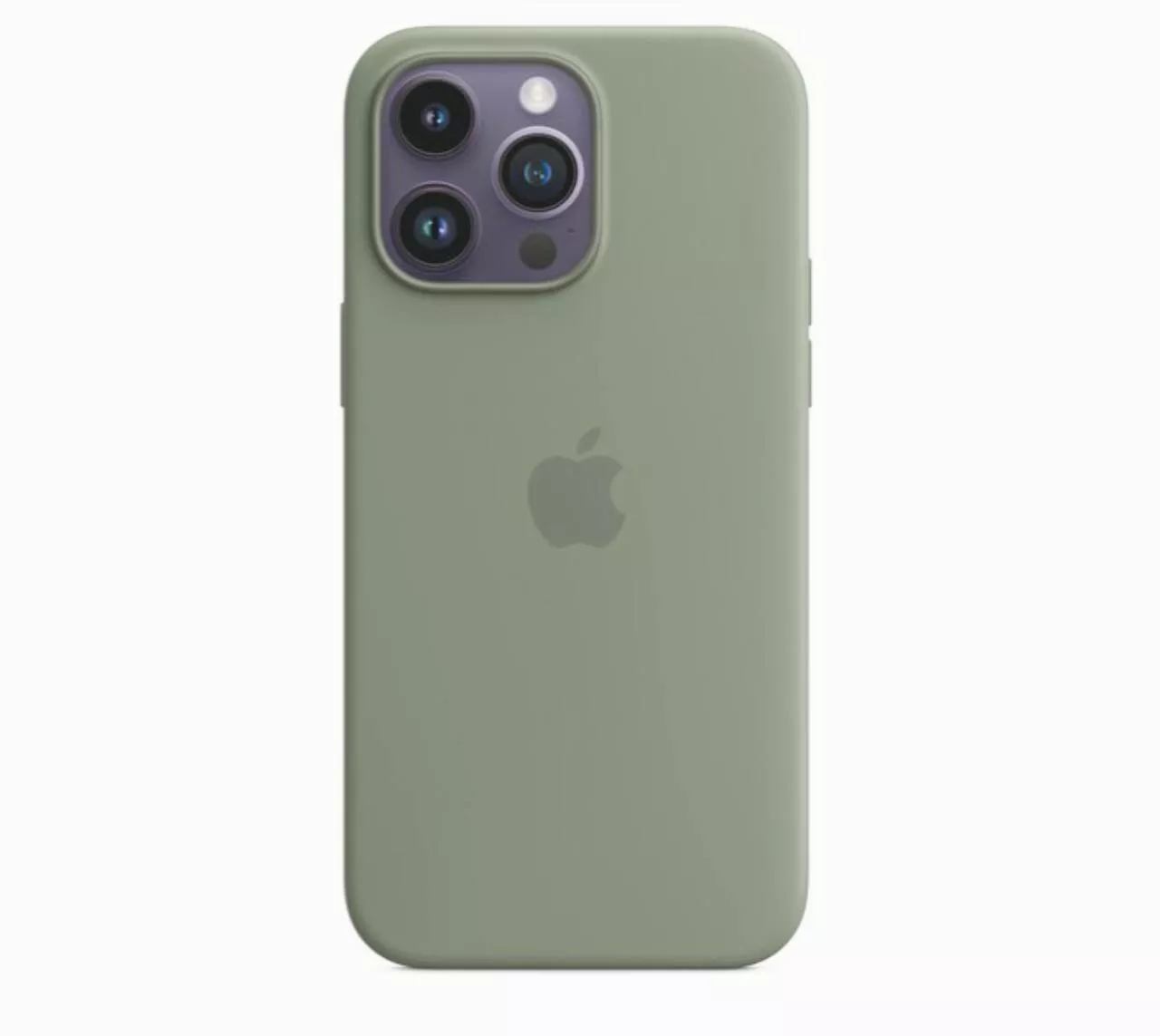 Чохол Silicone Case Full для Apple iPhone 14 Pro Max Olive - фото 1