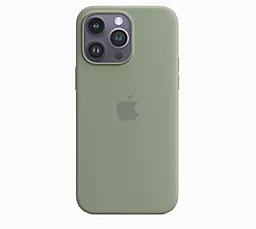 Чехол Silicone Case Full для Apple iPhone 14 Pro Max Olive