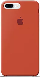 Чехол Apple Leather Case for iPhone 7 Plus, iPhone 8 Plus	 Orange