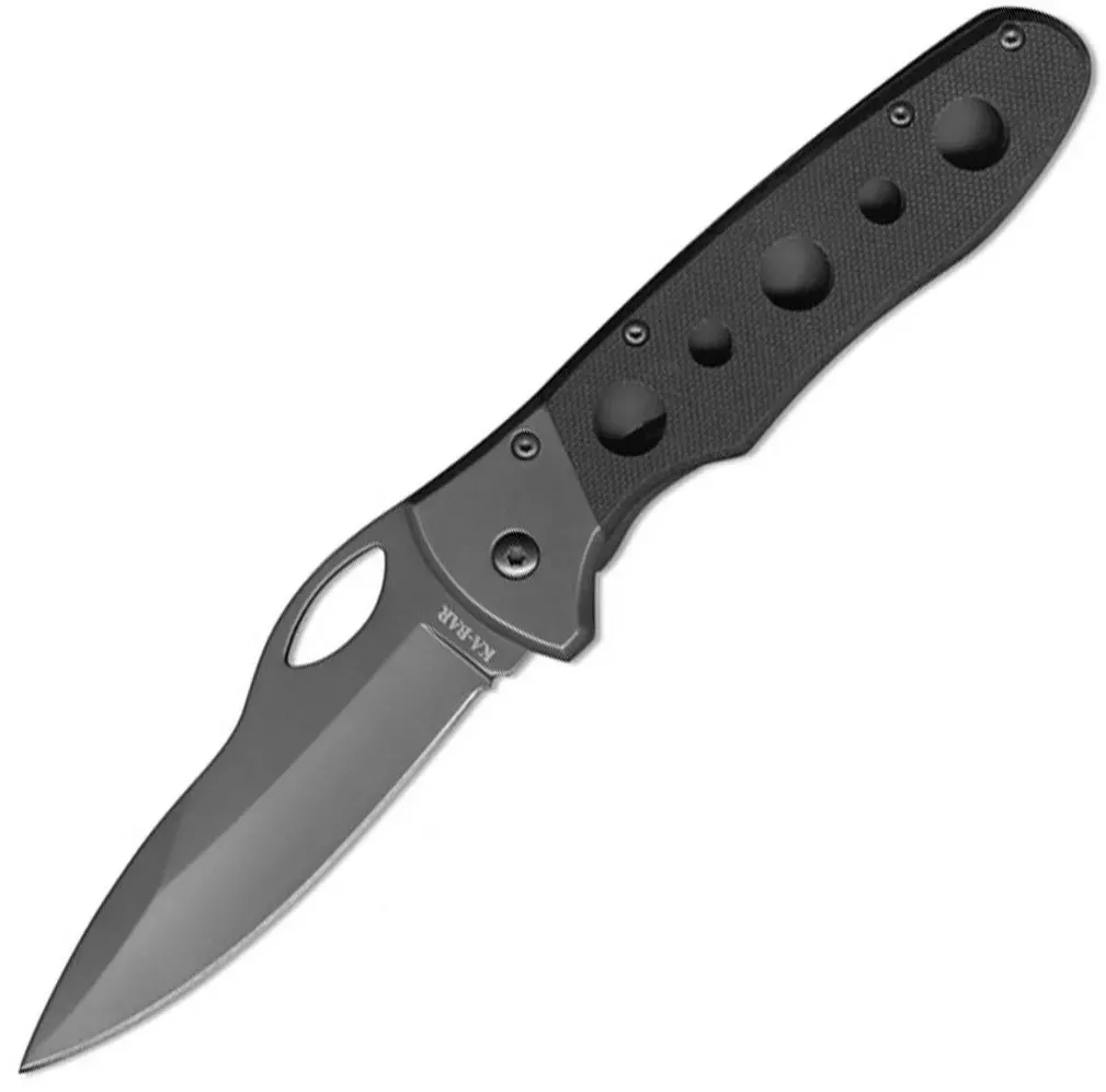 Нож Ka-Bar K-2 Folder Agama (3076) Black - фото 1