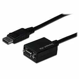 Видеокабель Digitus DisplayPort to VGA (DB-340403-001-S) - миниатюра 2