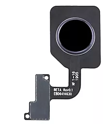 Шлейф LG G8s ThinQ G810, с сканером отпечатка пальца Mirror Black
