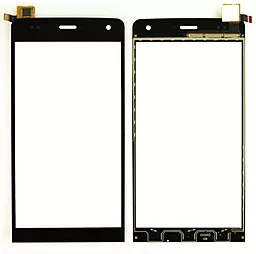 Сенсор (тачскрін) Wiko Getaway Black - фото Сенсор (тачскрін) Wiko Getaway Black