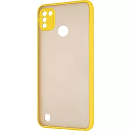 Чохол Gelius Bumper Mat Case for Tecno Pop 4 Pro Yellow - мініатюра 2