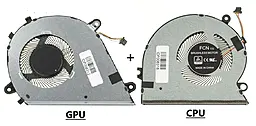 Вентилятор (кулер) для ноутбука Asus X571LI (CPU+GPU FAN), X571GT, X571GD, X571LH (13NB0NL0M02011) (комплект из 2 шт) Original - фото Вентилятор (кулер) для ноутбука Asus X571LI (CPU+GPU FAN), X571GT, X571GD, X571LH (13NB0NL0M02011) (комплект из 2 шт) Original