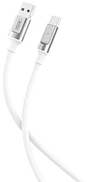 Кабель XO NB251 USB-A - micro USB 30w 6a 1м cable White - фото Кабель XO NB251 USB-A - micro USB 30w 6a 1м cable White
