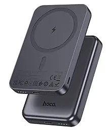 Повербанк Hoco J160 Original magnetic 5000mAh Metal Gray - фото Повербанк Hoco J160 Original magnetic 5000mAh Metal Gray