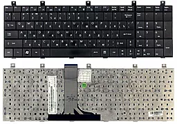 Клавіатура для ноутбуку MSI VR705 GE600 GE603 GT627 GT628 GT640 GT725 GT727 GT729  чорна